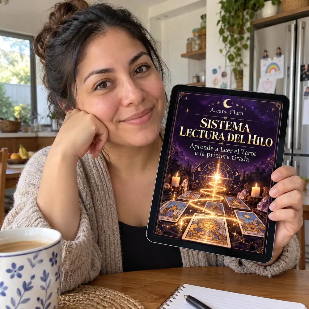 Valeria R. con el Sistema de Lectura Hilada